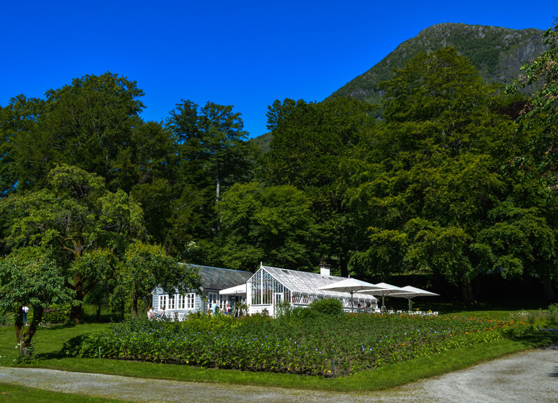 Hagekafeen i Baroniet Rosendal